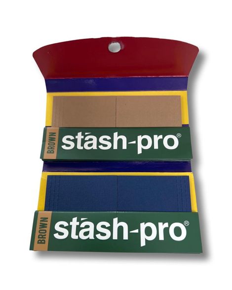 Stash-Pro Magnetic Pocket Pack With Crushing Tray (64 Roaches + 32 Rolling Papers)